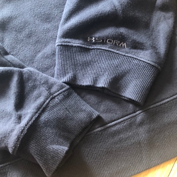 Men’s large Under Armour hooded sweatshirt - Picture 7 of 9